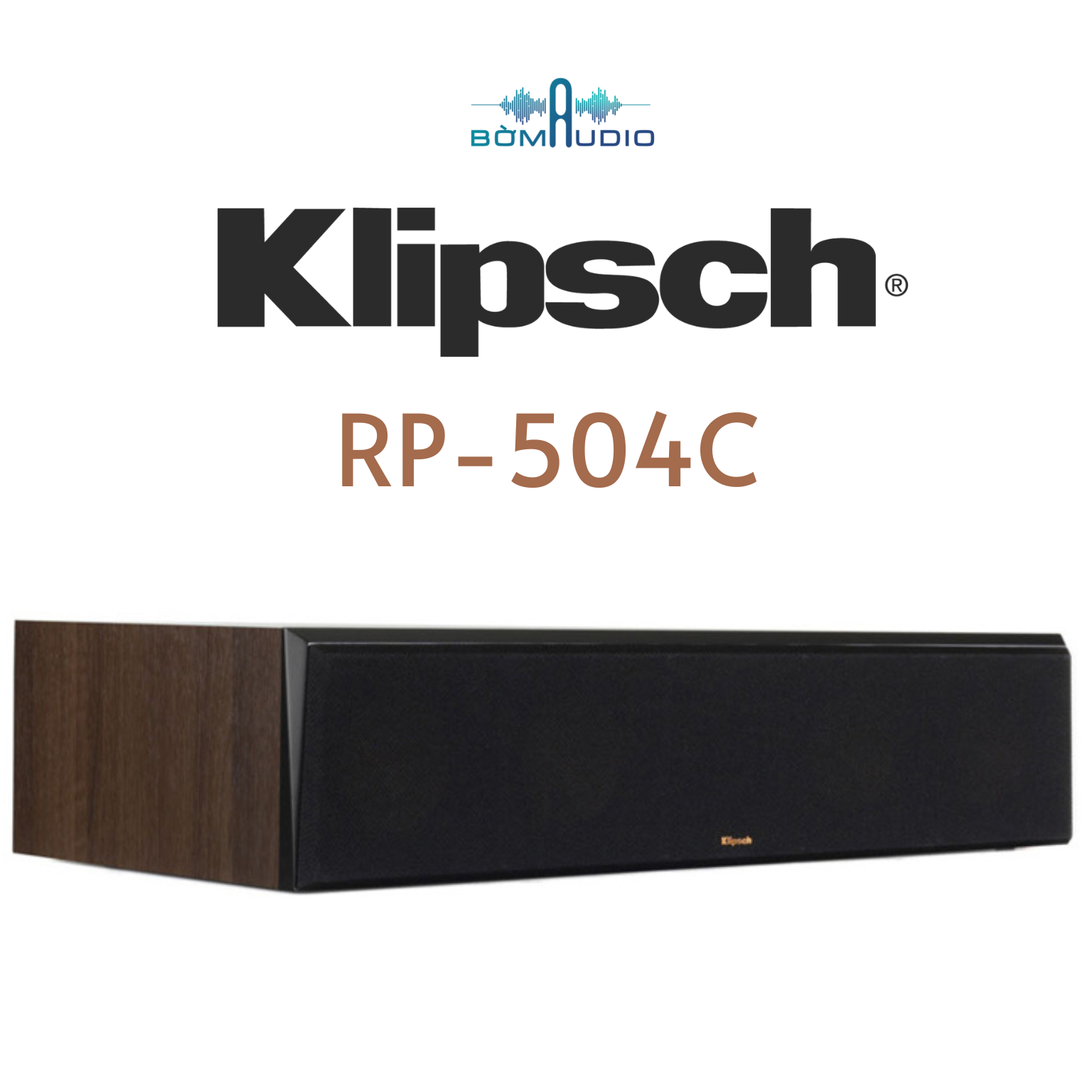 Hàng chính hãng Loa Klipsch RP-504C | Loa Center nghe nhạc | Bảo hành 12 tháng