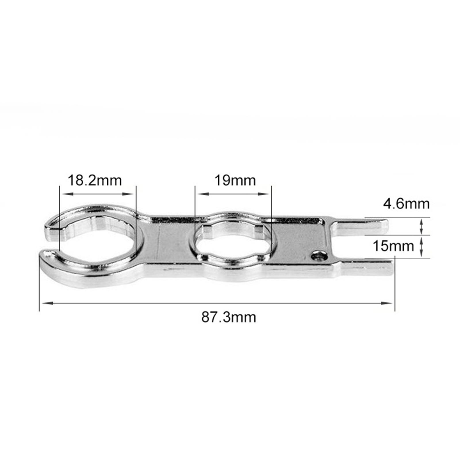 Solar Connector Wrenches Alloy Lightweight Solar Spanner Wrench Handy Wrench