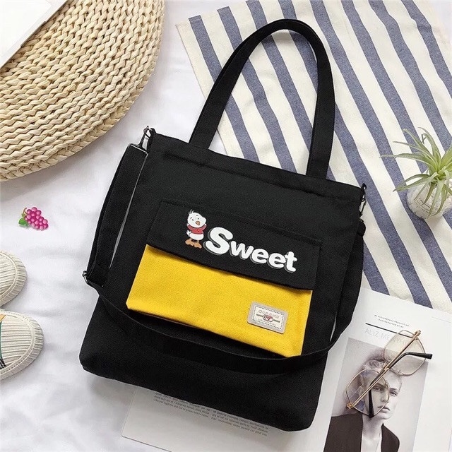 Túi tote , túi đeo chéo, túi đeo vai thời trang nữ túi hộp sweet YNTT08