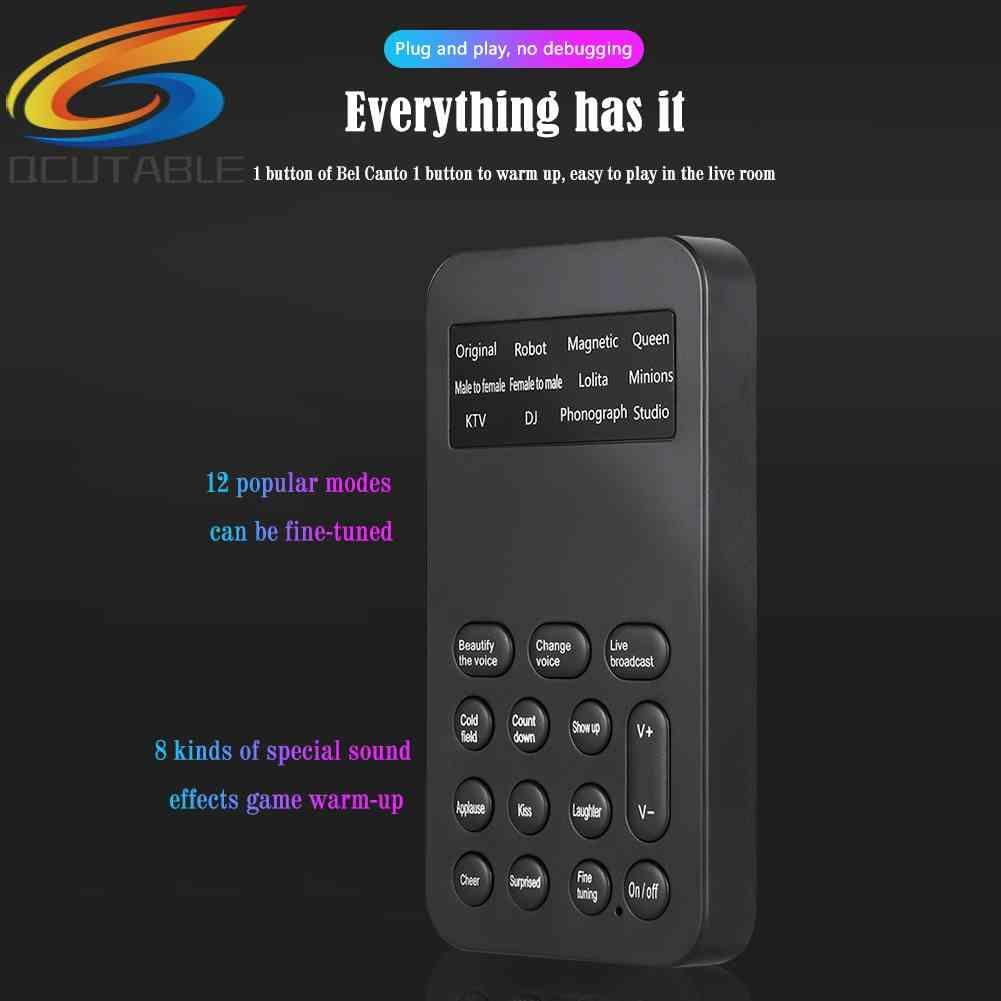 Bộ Loa Không Dây Mini Hỗ Trợ Live Changer Sound Card