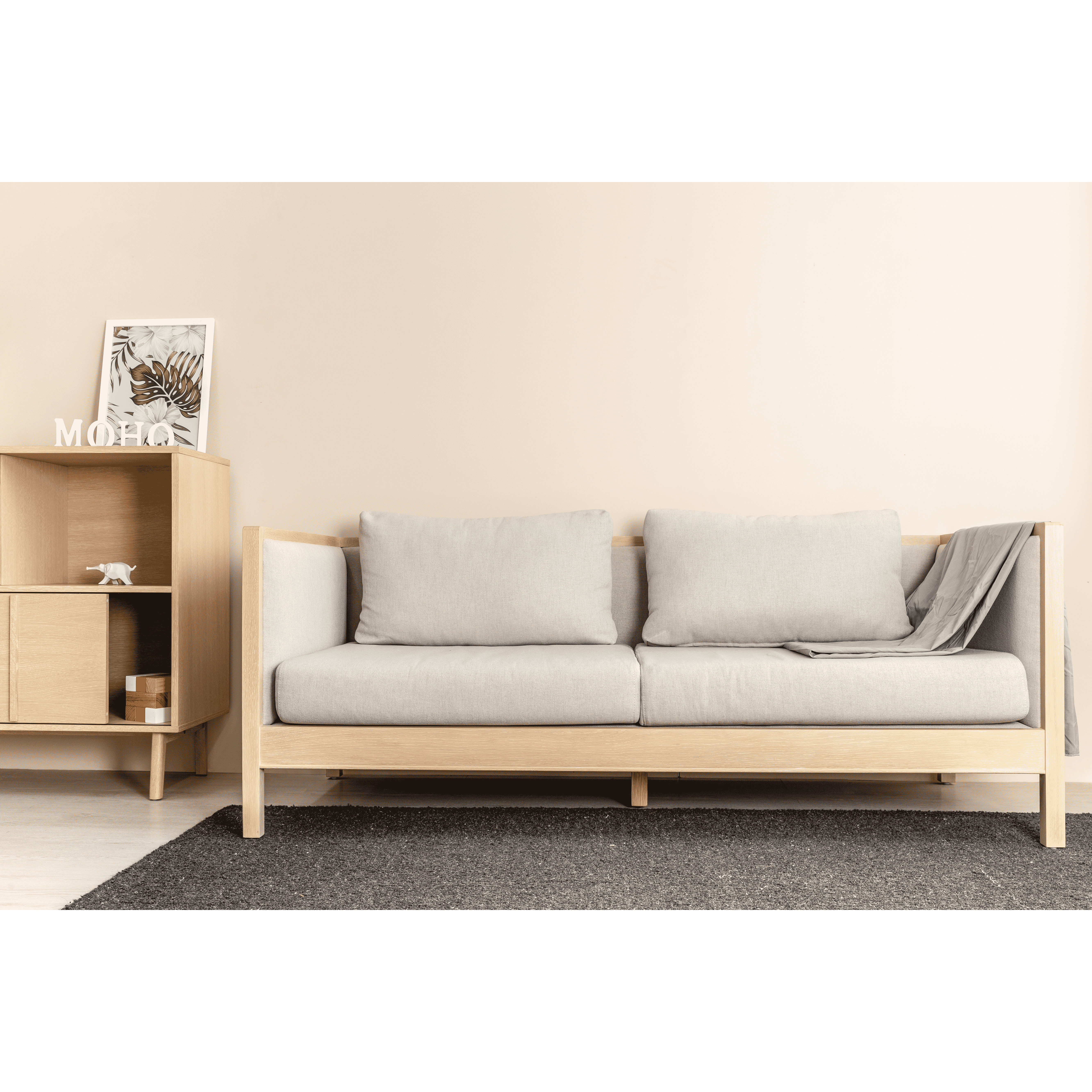 Ghế Sofa MOHO Gỗ Sồi Hiện Đại Sang Trọng