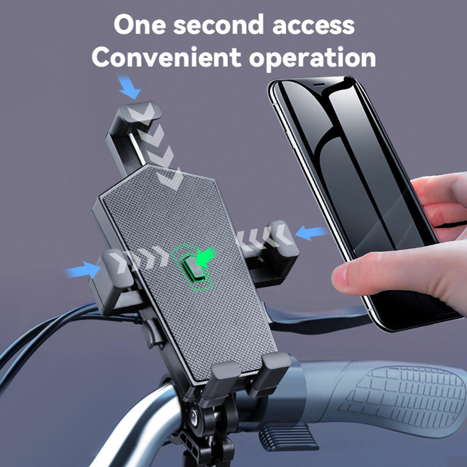 Bike Phone Holder for Handlebar Accessories Cell Phone Holder for Motorcycle