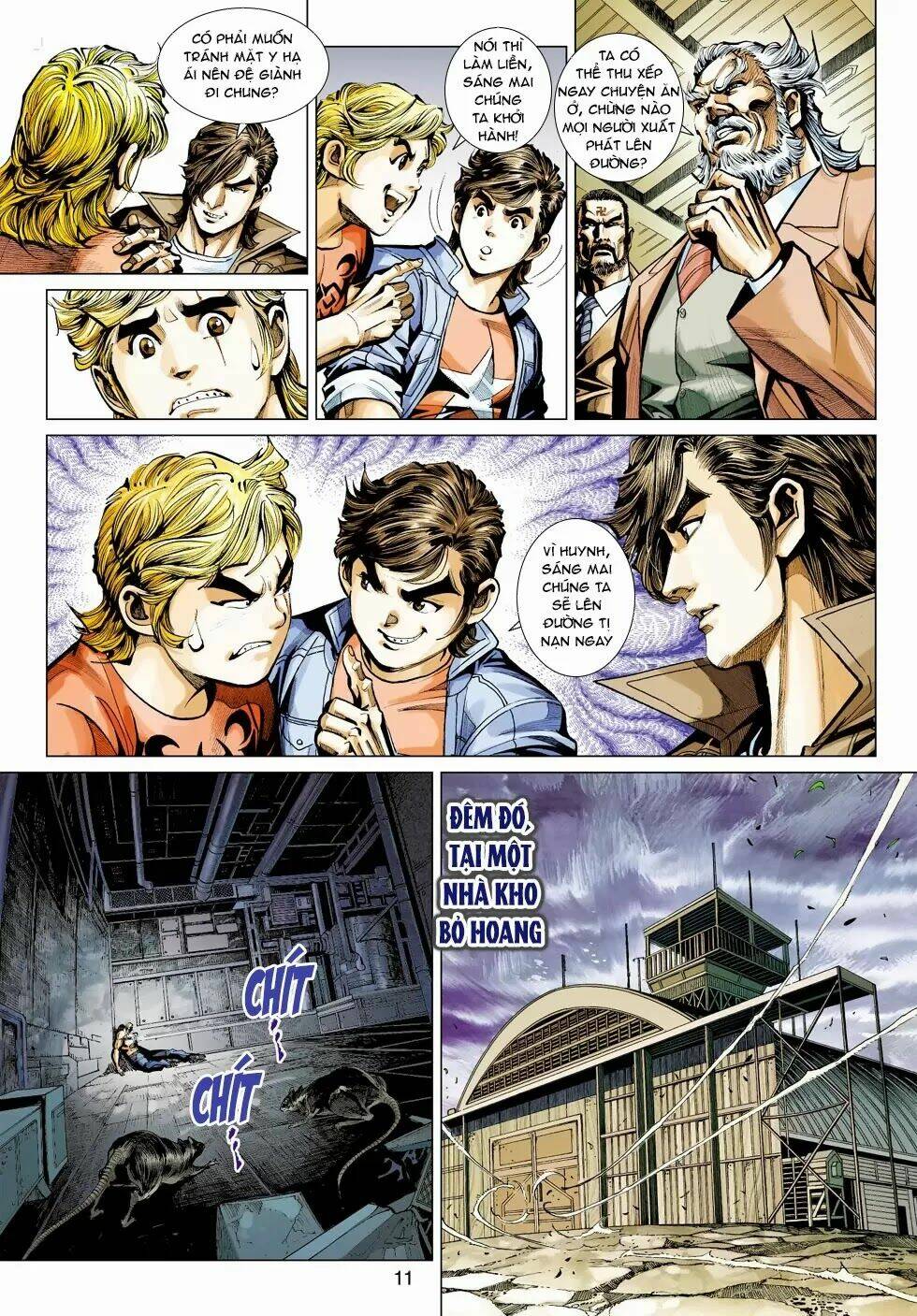 tân tác long hổ môn chapter 446 11