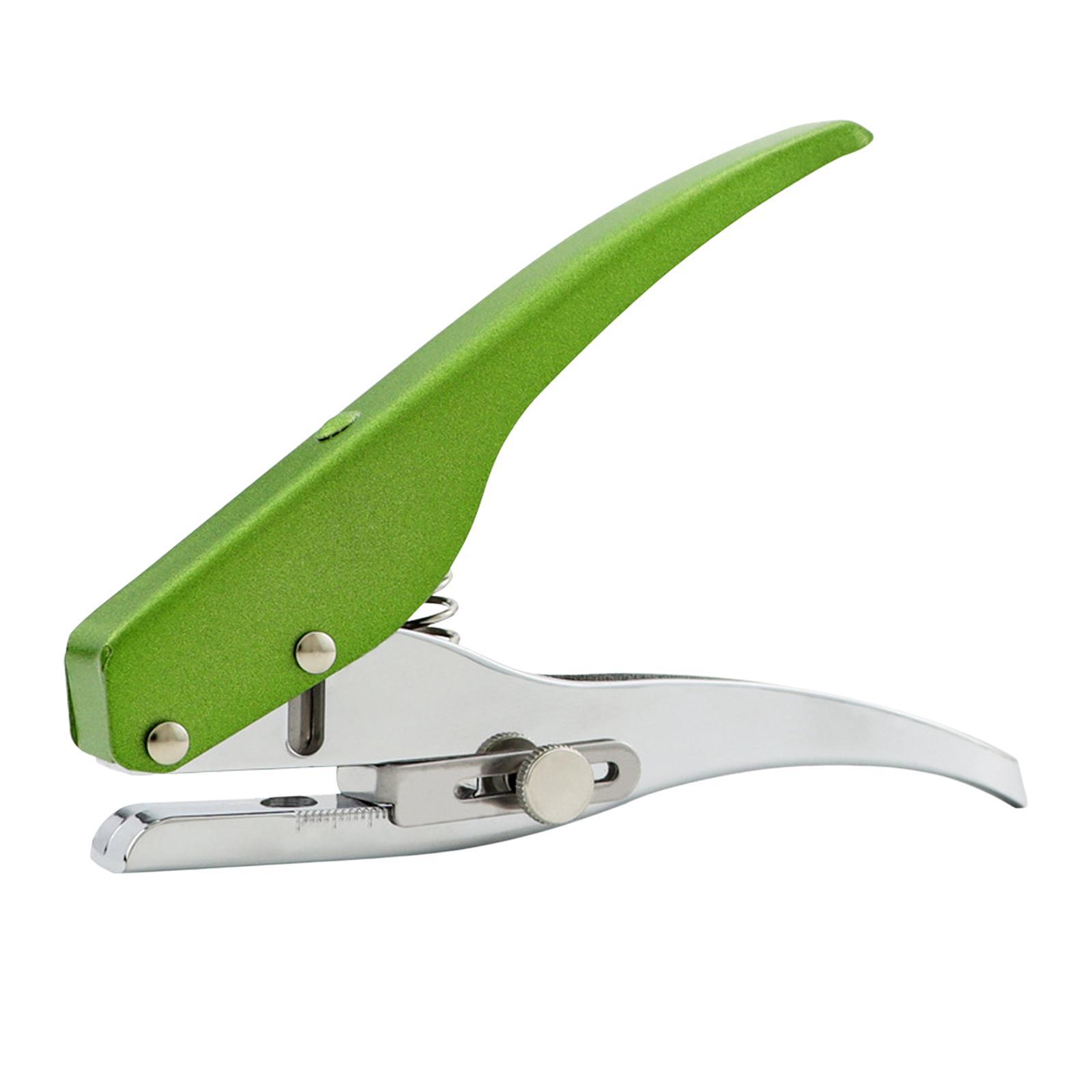 Round Hole Punch Punching Tool Portable Handhed Plier Paper Puncher Hole Puncher Single Shape for Office, Chipboard, Tag, DIY Craft, Card Making