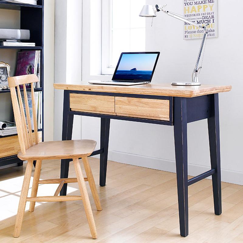 Bàn Làm Việc Nhỏ NB-Blue Gỗ Tự Nhiên Ibie OTDSNBBR - Xanh