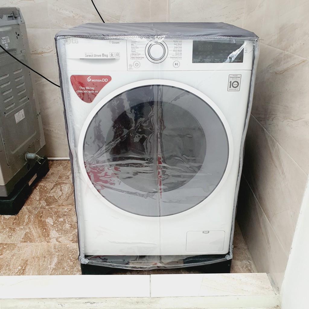 Bọc trùm máy giặt Bạt che máy giặt máy sấy Cửa ngang cửa trước Chất liệu vải Dù xịn chống mưa nắng
