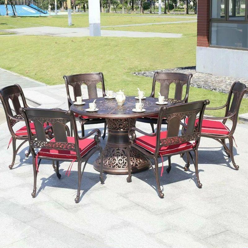 Bàn ghế sân vườn nhôm đúc cao cấp