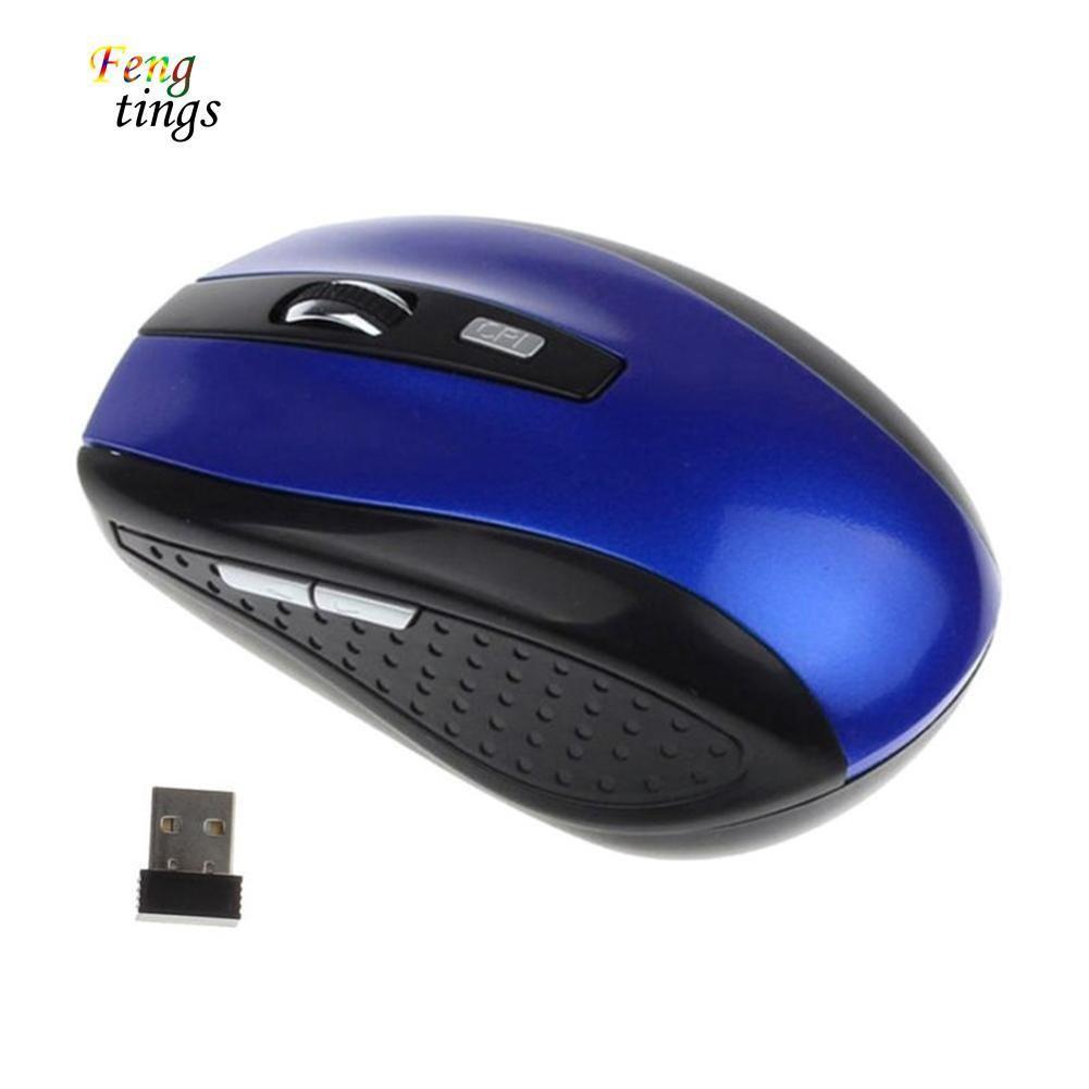 Chuột quang không dây 1200DPI 2.4GHz cao cấp cho máy tính