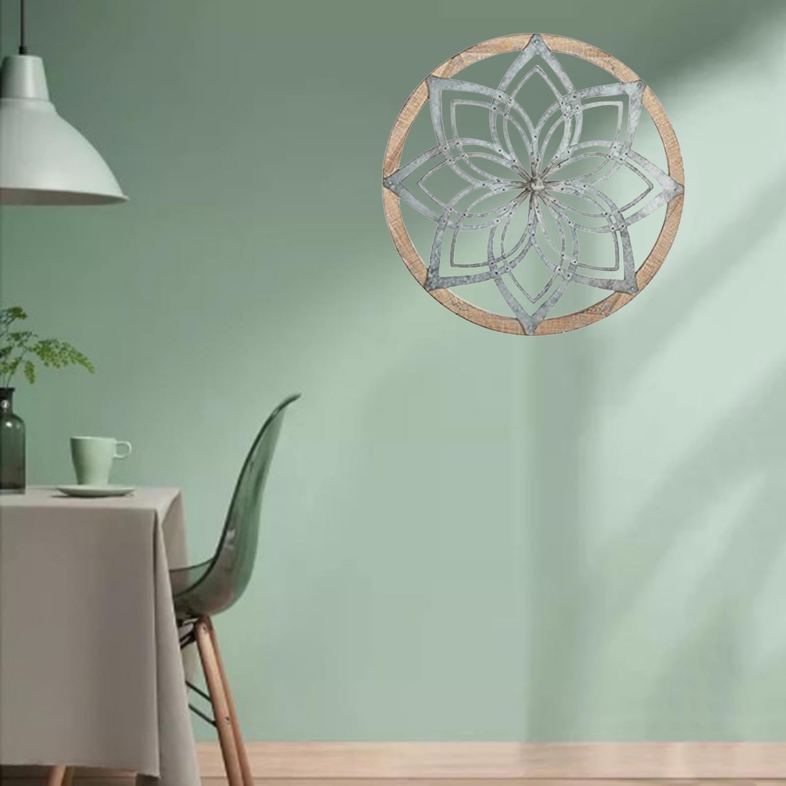 Medallions Metal Round Wall Decor. Home Living Room Wall Sculptures