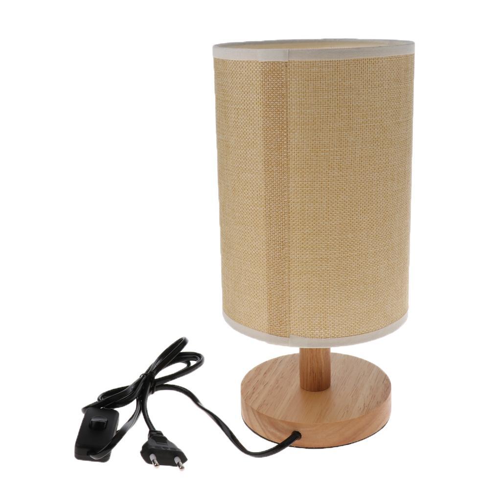 EU Standard Fabric Lampshade Table Lamp Shade Bedside Light Shade E27