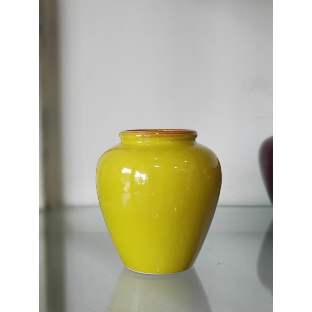 Lu uống trà sữa, lu bia gốm bát tràng, chum đủ màu