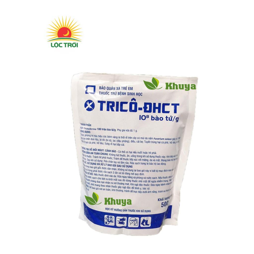 Thuốc trừ bệnh sinh học Trico ĐHCT 500gr Trichoderma