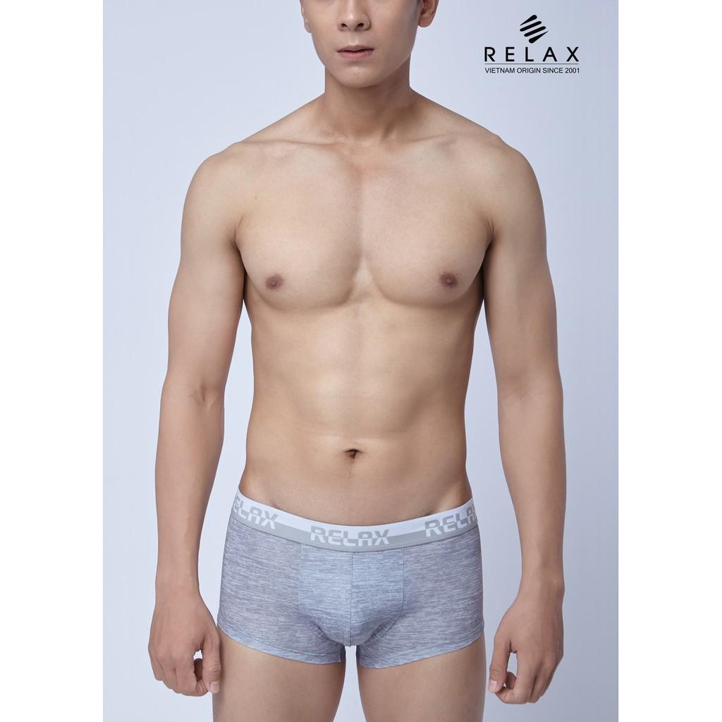 Quần lót nam boxer RLTK056 quần sịp nam thoáng mát mềm mại cao cấp, co giãn tốt, ôm gọn - RELAX