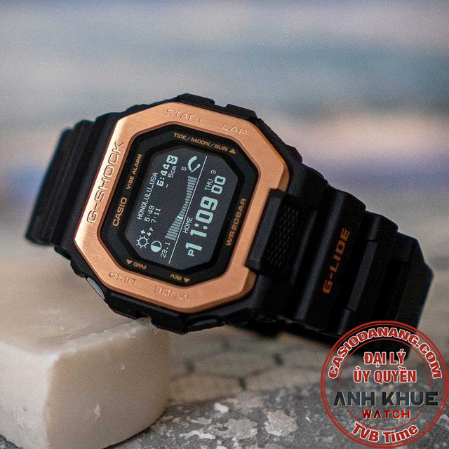 Đồng hồ nam dây nhựa Casio G-Shock chính hãng GBX-100NS-4DR (46mm)