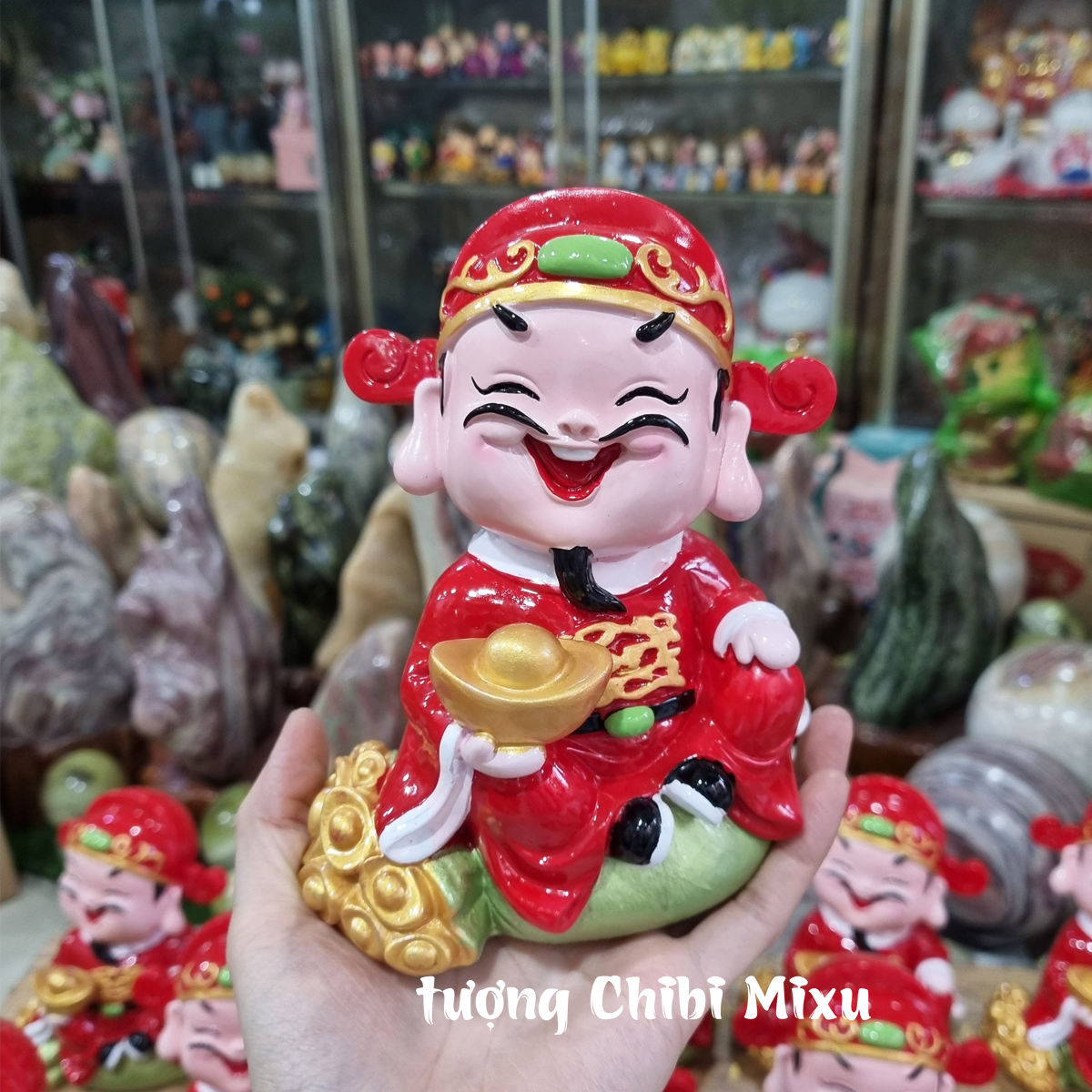 Tượng Thần Tài 15cm may mắn