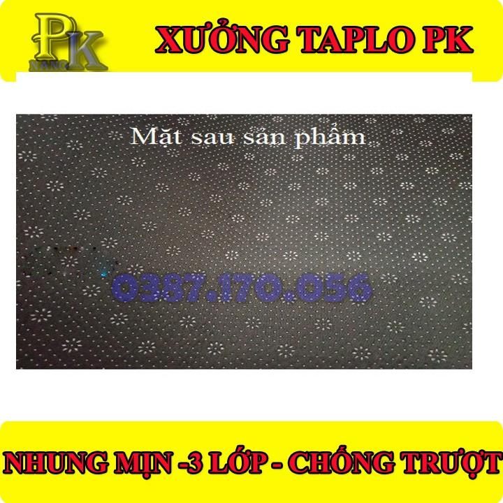 THẢM CHỐNG NÓNG TAPLO NHUNG MỊN 3 LỚP XE CHEVROLET CAPTIVA– CHUẨN FORM