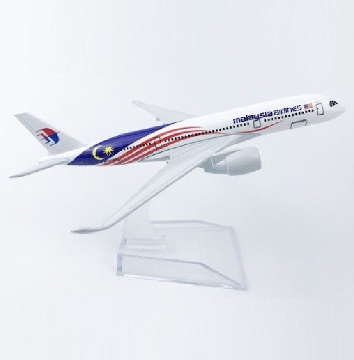 Mô hình máy bay tĩnh A350 Malaysia16 cm