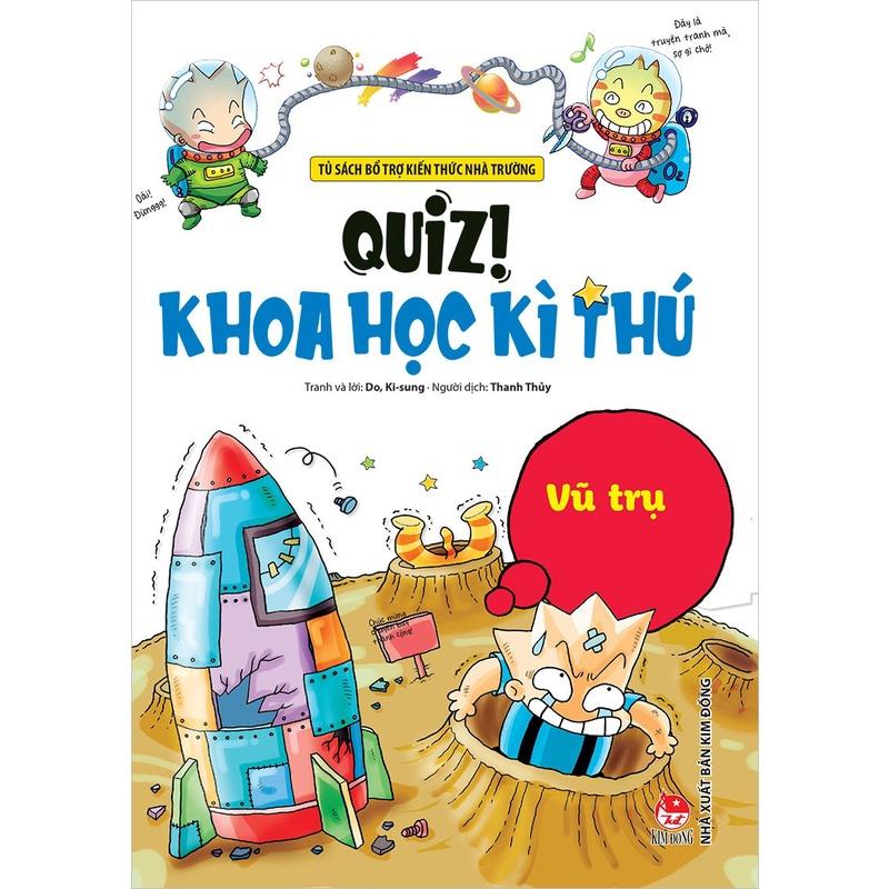 Sách - Quiz! Khoa học kì thú - Vũ trụ