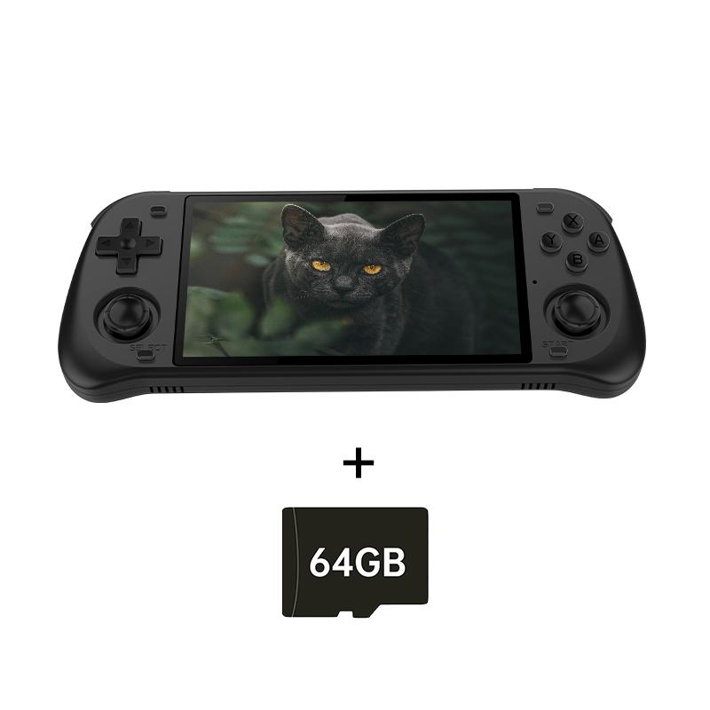 Powkiddy RGB10Maxⅱ Trò chơi cầm tay Người chơi HD Màn hình Linux Emuelec Portable Game Game Console RK3326 3D Rocker PS1 Trình giả lập trò chơi trò chơi