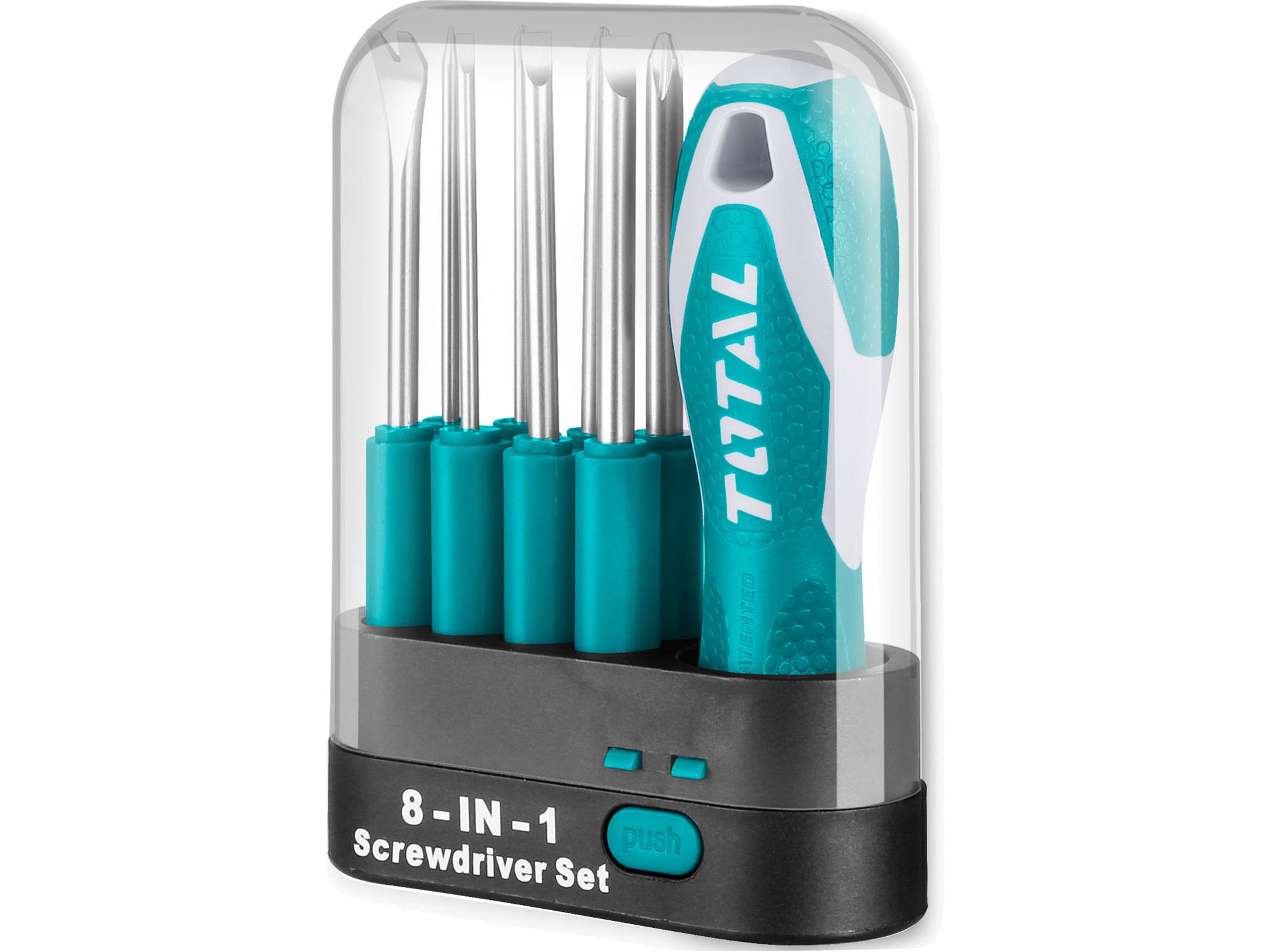 BỘ 9 TUA VÍT ĐA NĂNG TOTAL THT250906 - HÀNG CHÍNH HÃNG