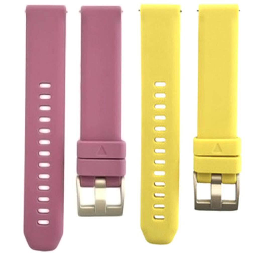 20mm Silicone Quick Release  Strap Stainless Steel Buckle#2