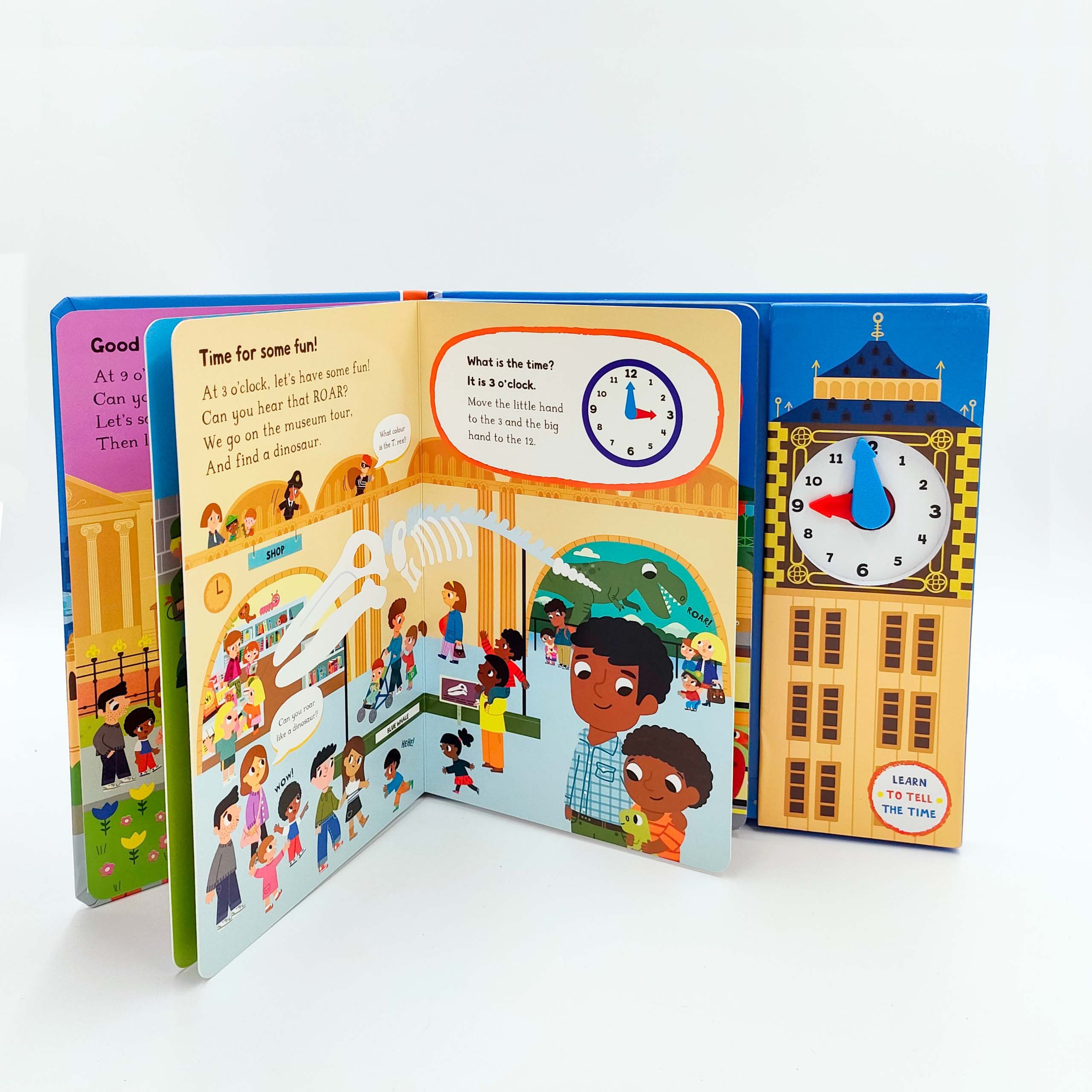 SÁCH TƯƠNG TÁC CHO BÉ - WHAT'S THE TIME IN LONDON?