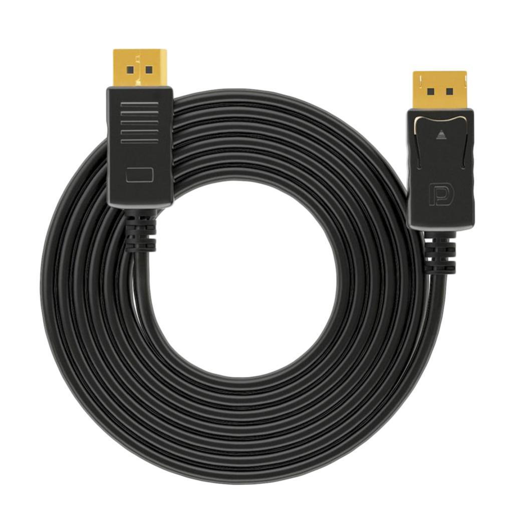 DisplayPort to DisplayPort DP to DP Cable 4K 60Hz High Speed Video Cable 1m