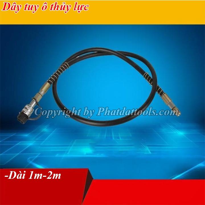 Dây bơm tuy-ô thủy lực kết nối với các thiết bị như kích thủy lực,đầu đột lỗ thủy lực,đầu cắt,uốn thủy lực