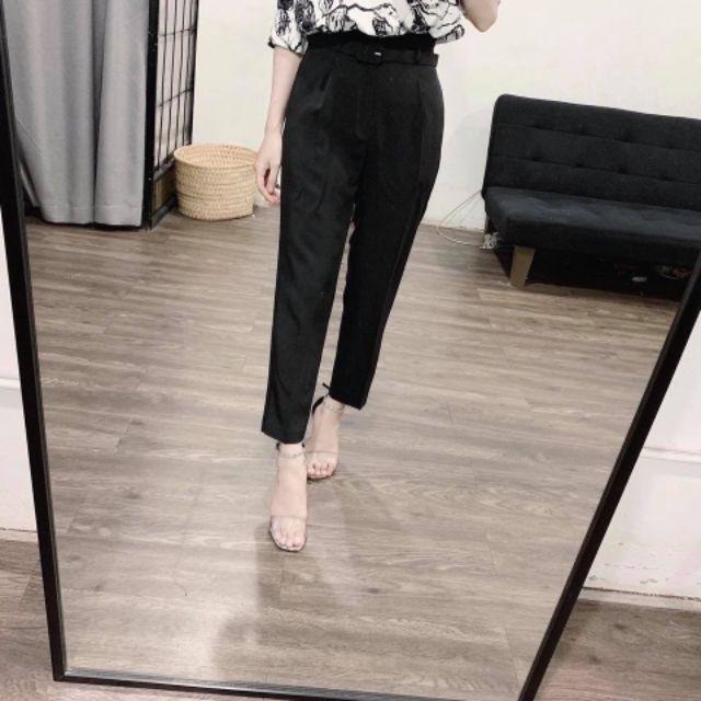 Quần tây công sở nữ baggy thời trang