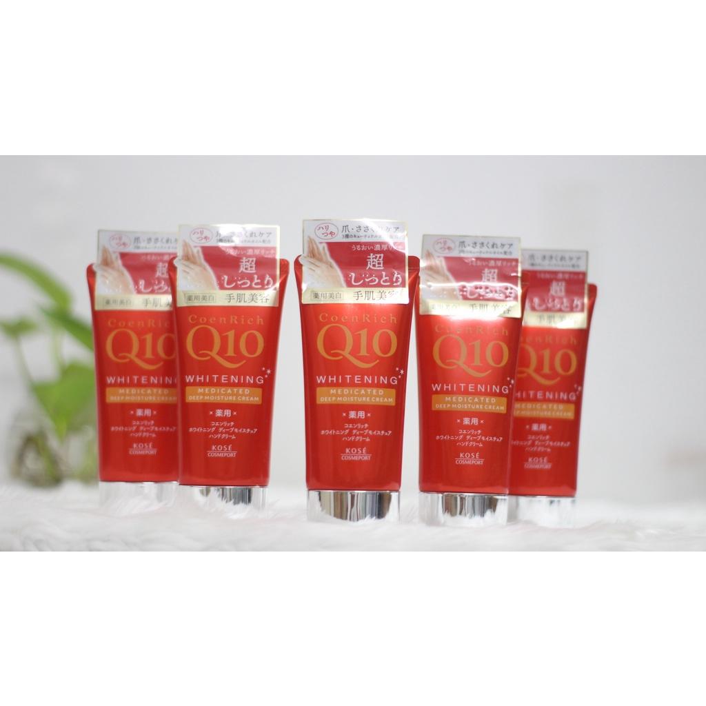 Kem Dưỡng Da Tay Kose Coenrich Q10 Whitening Hand Cream - 80g