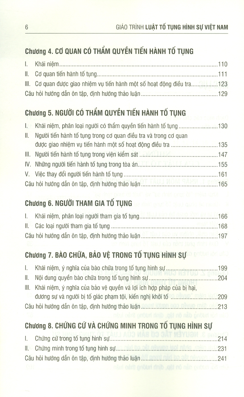 Giáo Trình Luật Tố Tụng Hình Sự Việt Nam - PGS. TS. Nguyễn Ngọc Chí, TS. Lê Lan Chi - Tái bản -