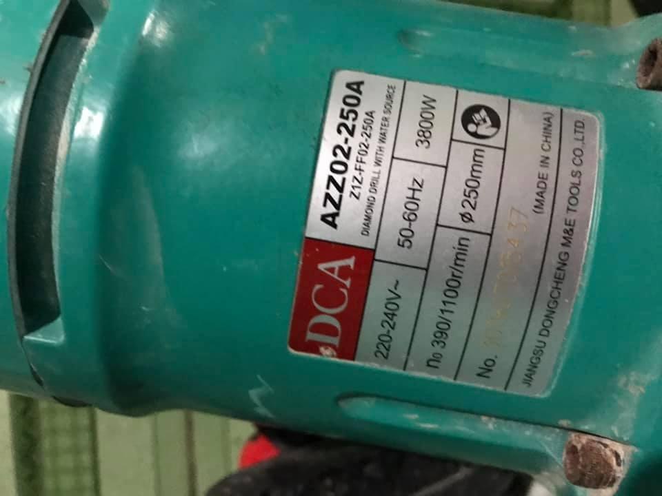 MÁY KHOAN ĐÁ 3800W DCA AZZ02-250A - HÀNG CHÍNH HÃNG