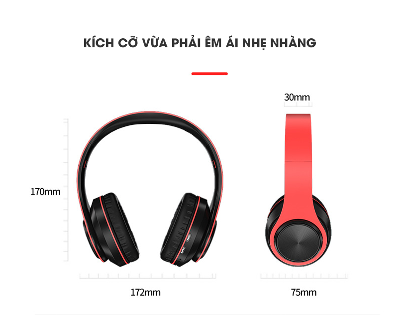 Tai Nghe chụp tai Bluetooth B39 có mic -  tặng kèm dây 3.5 dành cho học tập và giải trí