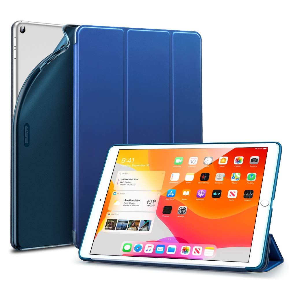Bao da dành cho iPad Gen 7 10.2 2019 ESR Rebound Slim Smart Case_ Hàng Nhập Khẩu