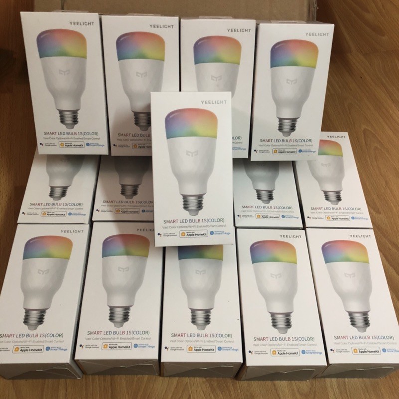 [Bảo hành 1 năm] Bóng đèn LED Yeelight thông minh 1S - Hỗ trợ Apple Homekit - Google - Alexa phiên bản quốc tế.