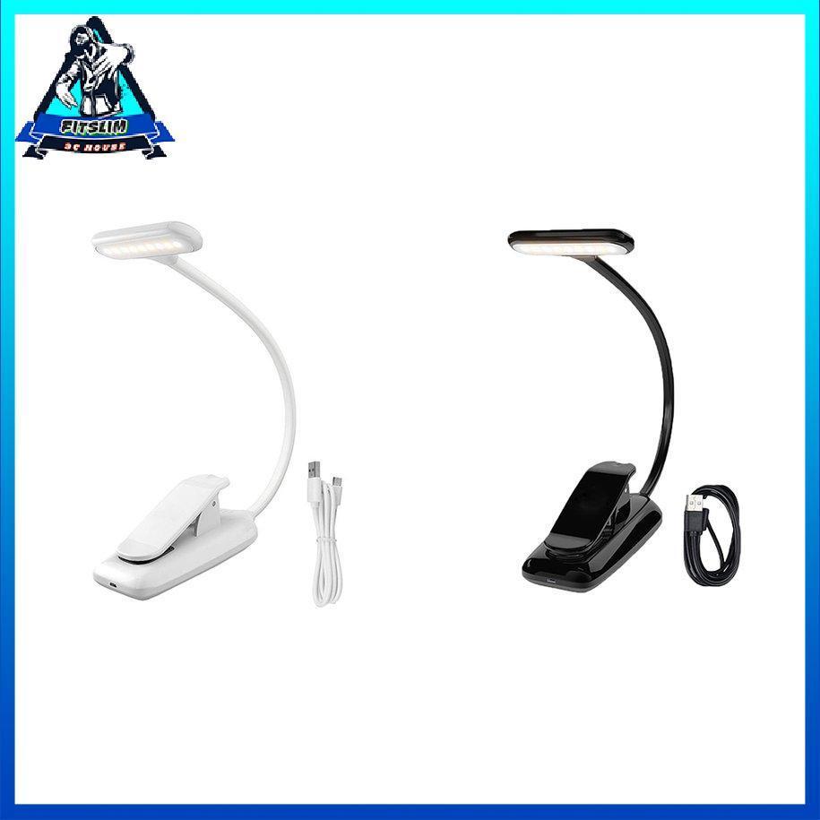 Đèn LED có thể sạc lại đọc sách linh hoạt bàn điều chỉnh độ sáng