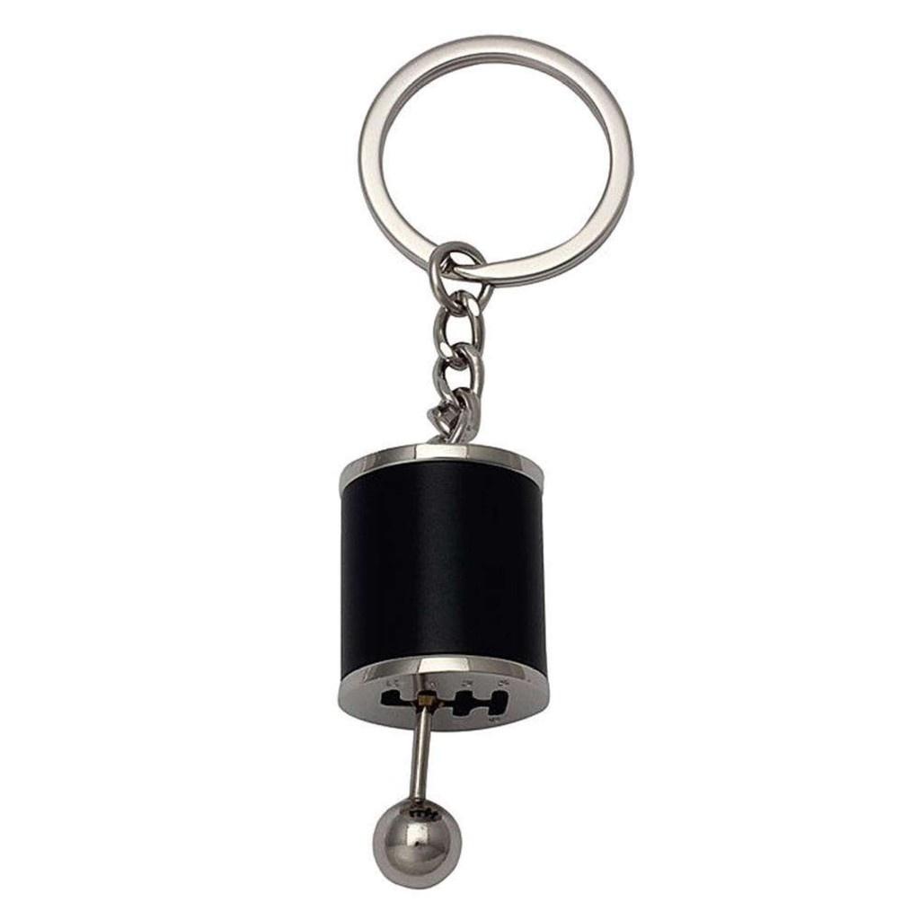 Móc khóa Key Fob MỚI Móc khóa Nam Hộp số Ô tô Keychain Gear Shift Gear Stick Điều chỉnh mô hình Chìa khóa Keyfob Móc chìa khóa Quà tặng màu đen