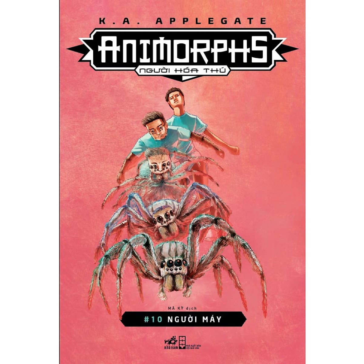 Cuốn sách thể loại sci-fi vô cùng thành công và nổi tiếng của tác giả K.A.Applegate: Animorphs – Người hóa thú – #10: người máy (Giá bìa 72k)