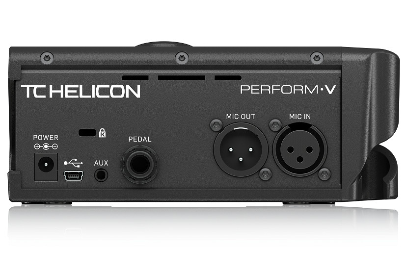 TC-Helicon Perform V-Ultimate Mic Stand-Mount Vocal Processor-Hàng Chính Hãng