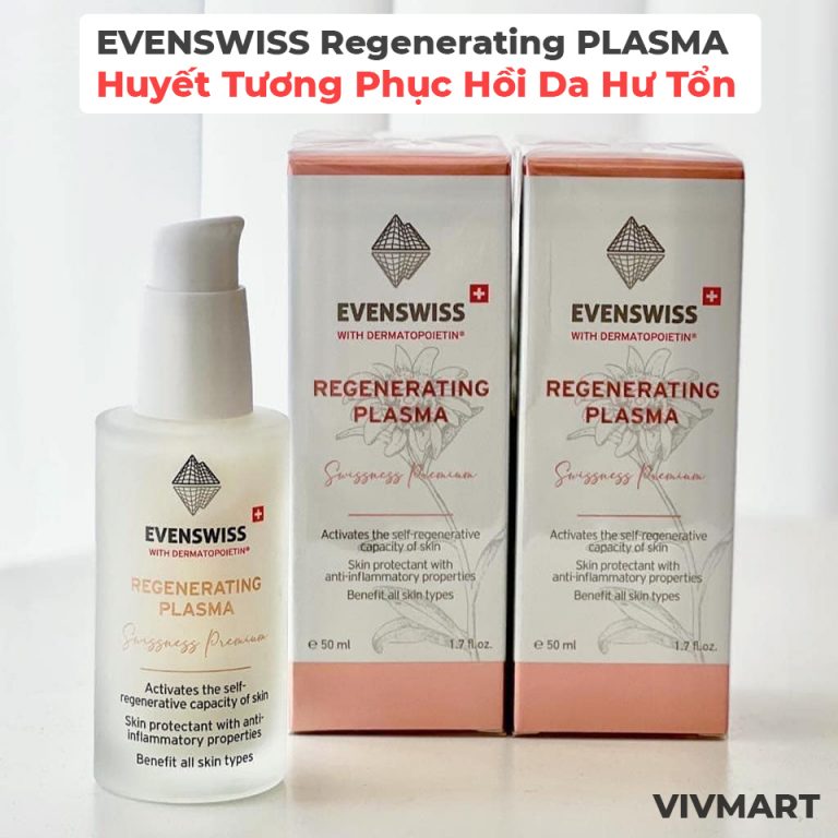 Huyết tương Evenwiss Regenerating Plasma mẫu mới 50ml