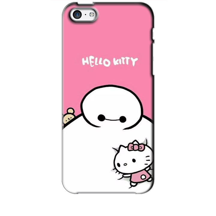 Ốp lưng dành cho điện thoại IPHONE 5C hình Big Hero Kitty