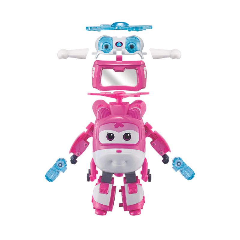 Đồ Chơi SUPERWINGS Robot Biến Hình Siêu Vệ Binh Dizzy Lốc Xoáy Và Quả Bóng Sức Mạnh Nước YW760964