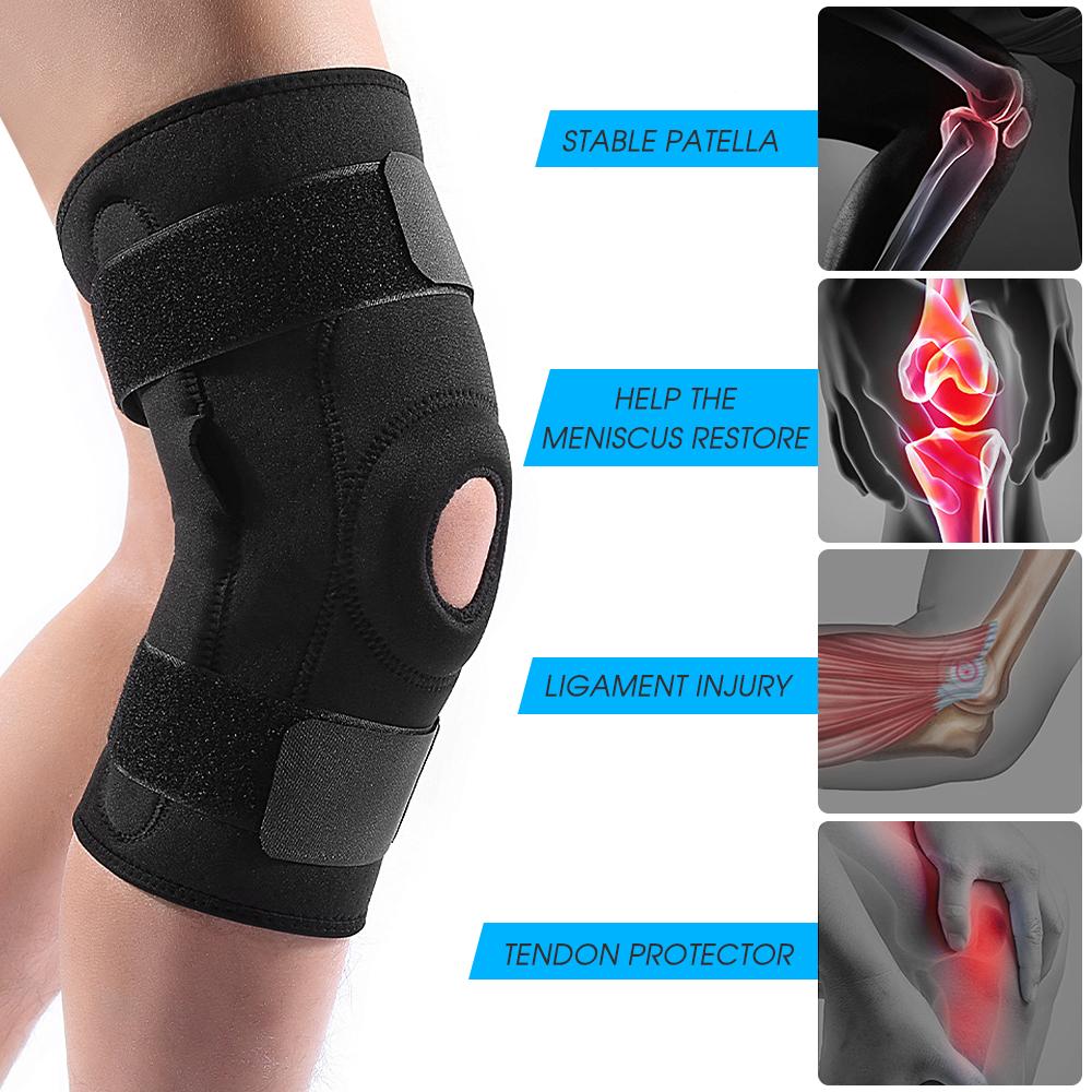 Dây đeo bảo vệ đầu gối chơi thể thao ngoài trời có thể điều chỉnh