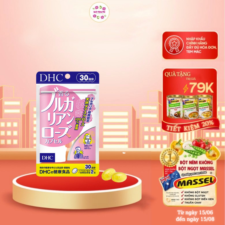 Thơm cơ thể DHC Nhật hỗ trợ ngăn ngừa mùi cơ thể, trẻ hóa làn da - QuaTangMe Extaste