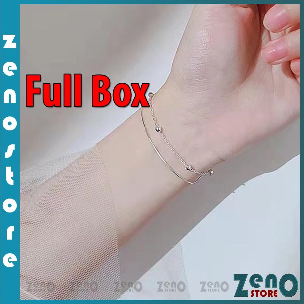 Vòng tay Titan ZenO (full box) LT04, lắc tay nữ cá tính mẫu Hàn Quốc