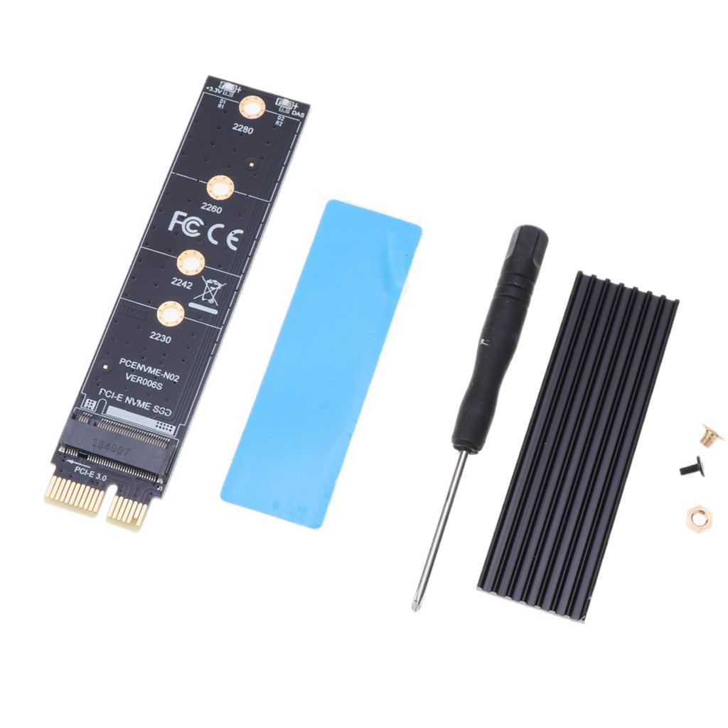 M.2 SSD to PCIE 3.0 Adapter Expansion Card& Case