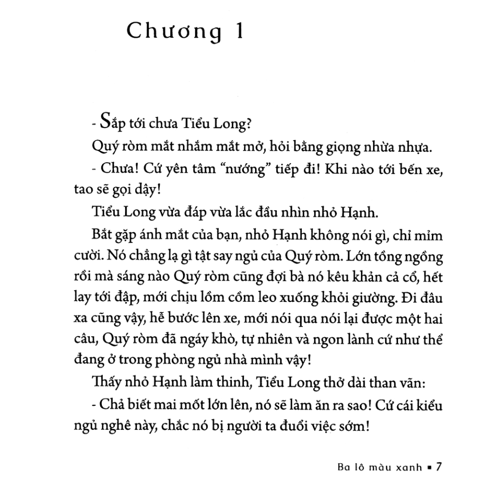 Kính Vạn Hoa - 6 - Ba Lô Màu Xanh - Lọ Thuốc Tàng Hình - Cuộc So Tài Vất Vả