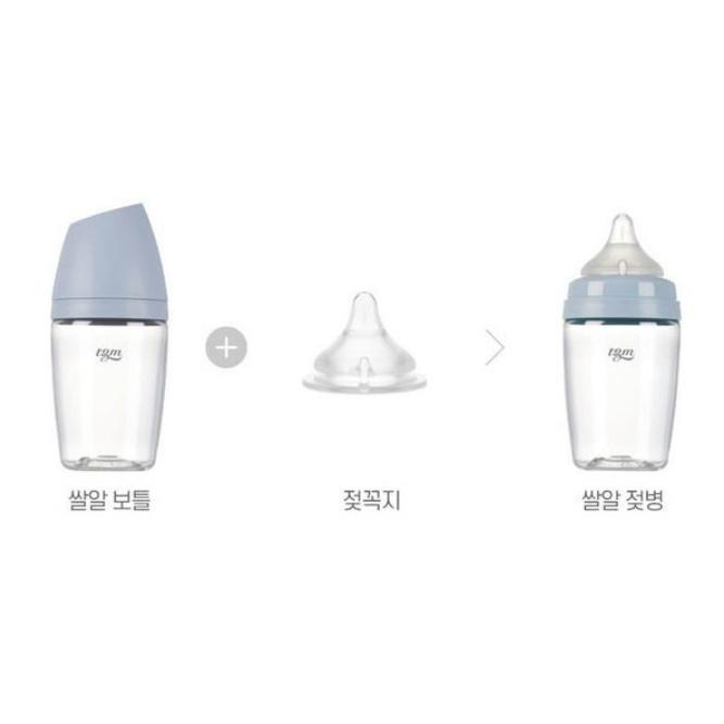 Núm ti thay thế bình sữa TGM (Thay thế được bình sữa Avent natural)- Chính hãng nhập Hàn