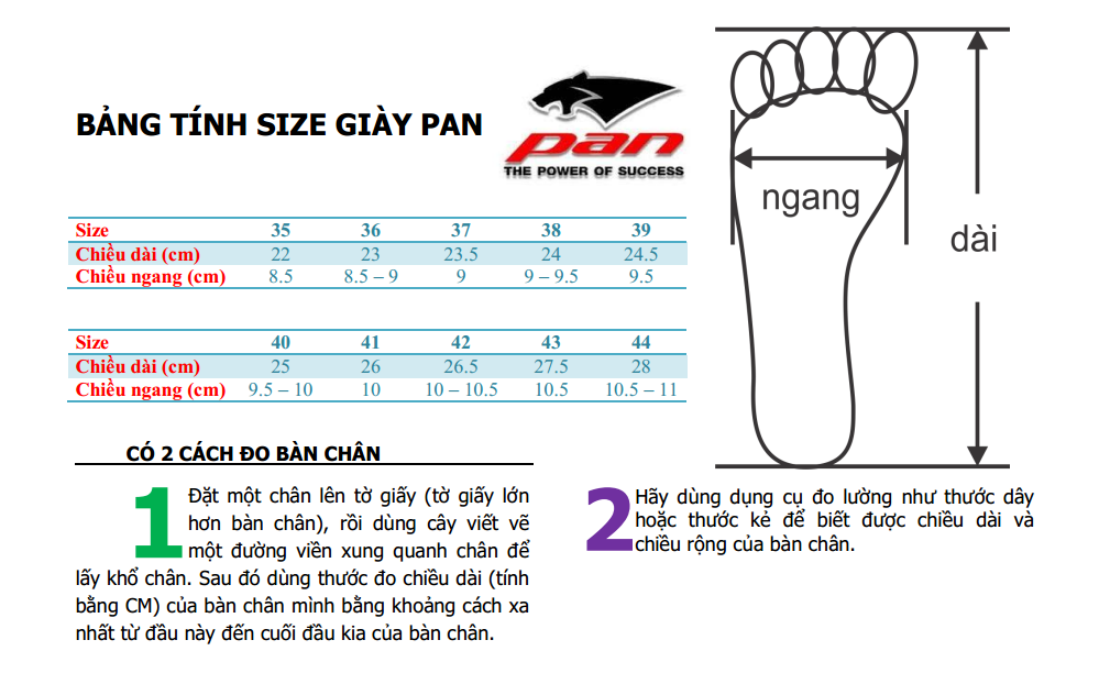 Giày bóng đá đế bằng sân futsal Pan Thailand Vigor X Easy IC
