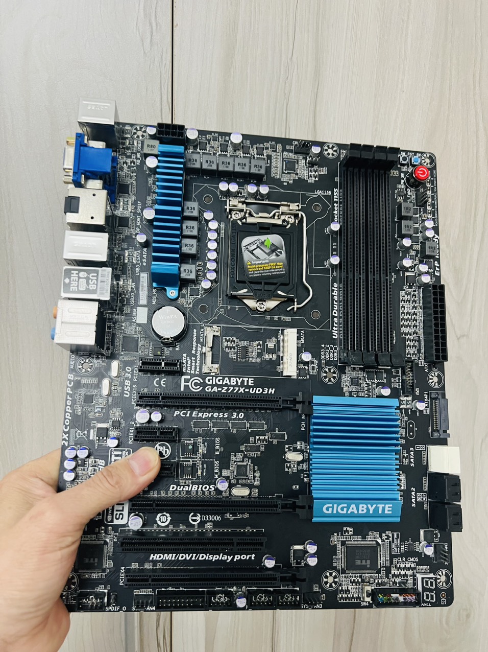 Bo Mạch Chủ (Mainboard) Gigabyte GA-Z77X-UD3H (HÀNG CHÍNH HÃNG)